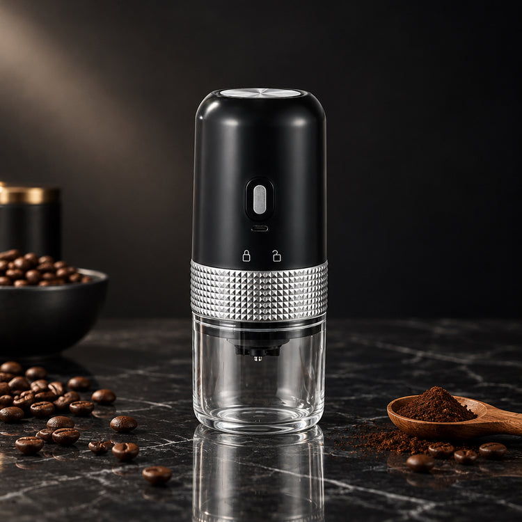 Electric Ceramic Coffee Grinder | USB Rechargeable